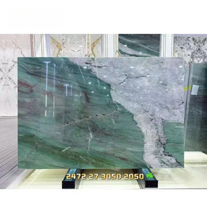Losas de Mármol Verde Jade de Alta Calidad OEM, Piedra de Mármol de Lujo para Pared, la Mejor Piedra de Mármol Verde - Product Image 2