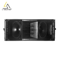 Système audio professionnel L-solution HDL30, Line Array à deux voies, système de sonorisation alimenté, deux enceintes actives de 10 pouces, étanches, 1100W