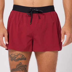 Lưới thể thao thể thao hiệu suất kéo dài hiệu suất thăng hoa hai lớp với lưới lót chạy quần short - Product Image 1