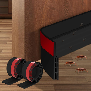 Силиконовый уплотнитель для дверей: звукоизоляционный, защита от сквозняков, пыли и шума, заполняет щели, не требует резки - Product Image 4