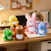 Personaliza Juguetes de Peluche de Animales con Ojos Grandes a Base de tu Dibujo, Logotipo de Marca OEM y Empaque Personalizado al por Mayor