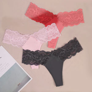 Diseño atrevido de moda Sexy Hot Saxy Girl Bragas Adultos <span class=keywords><strong>Lindas</strong></span> tangas de encaje para mujeres - Product Image 3