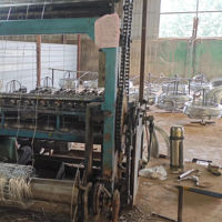 Clôture de ferme en métal à haute résistance pour cerfs, moutons, bovins, 50 m, galvanisée à chaud, tissée, à nœuds fixes, clôture de pâturage, protection du bétail