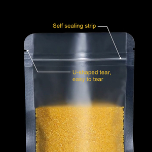 Bolsa de Embalaje Transparente con Boquilla, Reutilizable, Personalizada, con Fondo Roscado, para Leche - Product Image 4