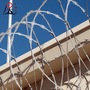 Rasoir en accordéon de preuve de rouille <span class=keywords><strong>barbelé</strong></span> anti-montée barrière galvanisée protectrice de fil de rasoir de lame - Product Image 4