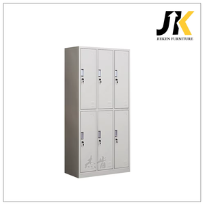 Armoire à six portes en acier au design moderne Casiers de rangement en métal pour le personnel de bureau Atelier École Gymnase Hôpital <span class=keywords><strong>Vestiaire</strong></span> - Product Image 4