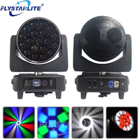 2025 nouveauté Lyres Wash 19x40w yeux d'abeille Led Zoom lumières principales mobiles avec effet d'anneau Led