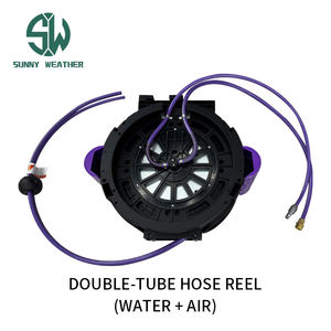 Carrete de manguera de tambor combinado 5 en 1 para taller de reparación automotriz, <span class=keywords><strong>limpieza</strong></span> eléctrica de alta presión con cable de acero, lavado de coches comercial - Product Image 4