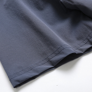 Camicia da pesca tattica a maniche corte da <span class=keywords><strong>uomo</strong></span> camicie da esterno stile Street per <span class=keywords><strong>uomo</strong></span> abbigliamento sportivo da campeggio morbido e asciutto da <span class=keywords><strong>uomo</strong></span> - Product Image 5