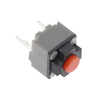 Bouton silencieux Kailh 6*6*7.3mm carré, micro-interrupteur de souris sans fil, bouton de souris tactile, fonctionnement silencieux, 3 broches, longue durée de vie
