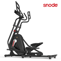 Snode Machine d'entraînement elliptique ajustée électrique de haute qualité surveillance de la fréquence cardiaque muette pour un usage domestique