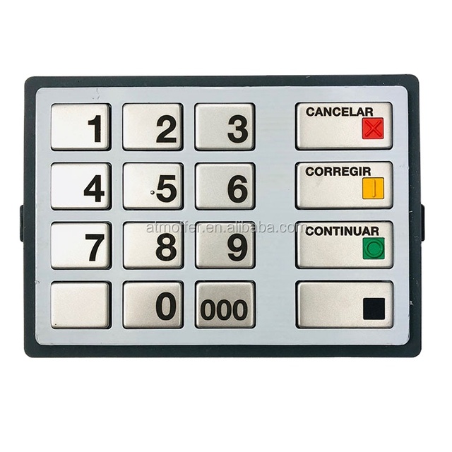 Original ATM Parts English BSC Diebold EPP7 Keyboard 49-249446-769B 49249446769B