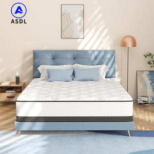 Lit en mousse à mémoire de forme latex naturel ensemble de matelas pour hôtel king queen simple <span class=keywords><strong>double</strong></span> taille dans une boîte de 5 zones matelas à ressorts ensachés - Product Image 4