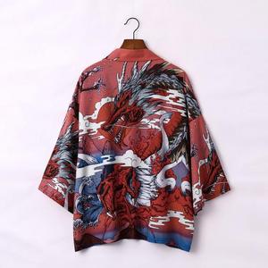 Kimono Japonés para Hombre, Cárdigan, <span class=keywords><strong>Haori</strong></span>, Yukata, Kimono Masculino, Estilo Samurái, Ropa Urbana Japonesa, Chaqueta - Product Image 4