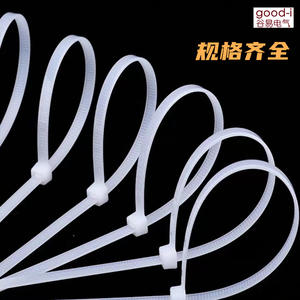 Attaches de câble en nylon autobloquantes 300 mm 12 mm transparentes 3*100, bandes de fixation en plastique pour sécuriser les faisceaux de plastique - Product Image 5