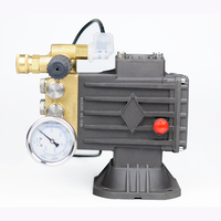 Pompe à piston haute pression Total Stop 150 bars avec interrupteur marche/arrêt, débit de 15 L/min, 380 V pour nettoyeur haute pression et traitement des eaux usées
