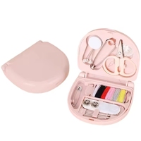 Kit de couture de voyage miniature en plastique, nouveau style, très vendu, avec sac pour outils de tricot à la main, cadeau pour la maison
