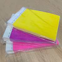 Pulseras de Tyvek Personalizadas con Logotipo para Eventos y Festivales, Imprimibles con Láser, con Código QR para Control de Acceso