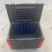 KKMARK 5 en 1 8 en 1 10 en 1 Ignifuge étanche pliable HDPE LED écrans d'affichage LCD plasma TV flight Case
