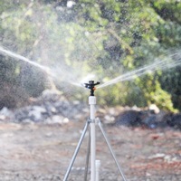 Buse de pulvérisation rotative à 360 degrés pour le contrôle environnemental et la désinfection des bâtiments d'élevage (porcs, bovins)