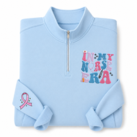 Sweat-shirt ou sweat à capuche à fermeture éclair, brodé personnalisé, thème « Ma période d'infirmière », cadeau pour infirmières
