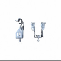 Kit d'accessoires de montage photovoltaïque durable en zinc, aluminium et magnésium pour installation de véranda avec crochets à griffes et blocs de serrage