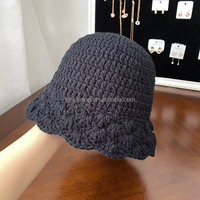 Grosir Pabrik Topi Rajut Rajut Rajut Topi Muslim Putih, Topi doa Kufi Rajut Topi Muslim/Yarmulkes, Rajut Tangan menenun Kippot