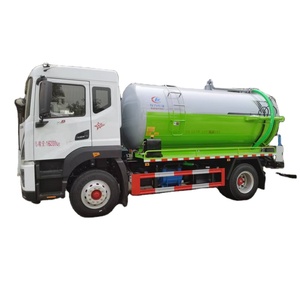 Nuevo Camión de Succión de Aguas Residuales con Tanque Cilíndrico Dongfeng con Capacidad de 12 Metros Cúbicos - Product Image 1