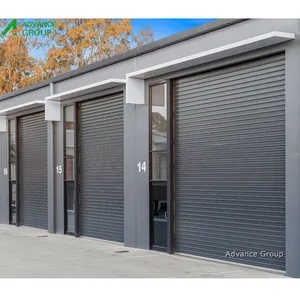 High Quality Steel / Pvc High Speed Automatic Cool Room Roller Doors Rooling Fast Shutter Garage Door