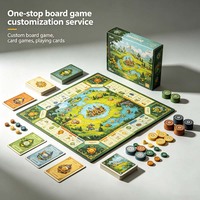 Jeu de société personnalisé en usine, jeu de société de table pour adultes, jeu de cartes au design personnalisé, accessoires complets, jeu de société imprimé sur mesure