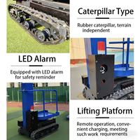 Plataforma Elevadora Eléctrica Hidráulica para Camiones, Pequeña Plataforma Elevadora Aérea, Plataforma de Trabajo Elevadora para Interiores, Máquina Elevadora