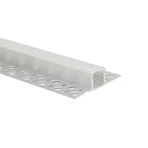 K10-1 alçıpan gömme lineer şerit ışık alu profil kanal ısı emici alçıpan alçı duvar sıva için led alüminyum profil