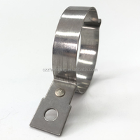 Pièces en tôle métallique emboutie personnalisables pour supports de tuyaux/tiges/câbles, fixations à vis, colliers de serrage, anneaux de verrouillage, couvercles et capuchons