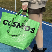 Logo personnalisé laminé PE/PP tissé Shopping Tote Matériau non-tissé recyclable et durable pour les cadeaux