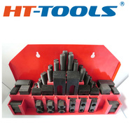 Kit de serrage M10/M12/M14/M16 58 pièces - Ensemble de fixations de précision pour centres d'usinage CNC