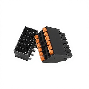Factory Direct Copper <b>Terminal</b> Blocks 11-20 AWG Male and Female Plug-in <b>Terminal</b> KF2EDGKS-3.5 Black From China - Product Image 1
