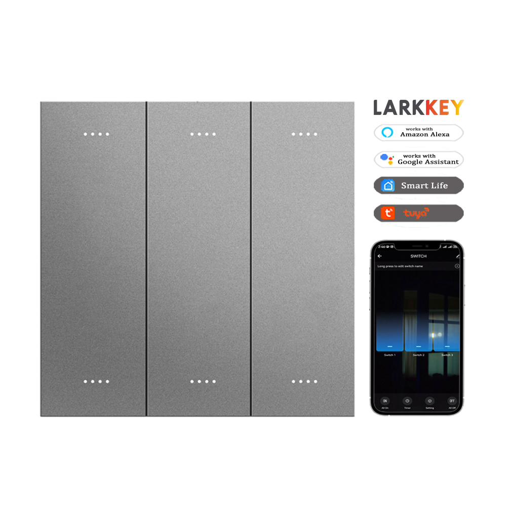 Smart Home Larkkey Smart 240V Zigbee Wall Switch Smart Home