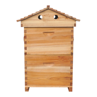 Neuer Witbee Automatischer Fließbienenstock-Kit, 20 mm dick, 7 wachsbeschichtete China-Fichtenrahmen, 10 Langstroth-Rahmen, für die Bienenzucht