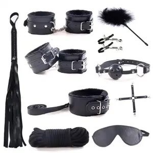 Prix de gros 10 pièces Bondage Gear Sex Toys Gear japon Bondage Kit SM Produits pour femmes Produits