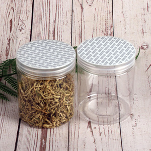 Transparent Pet Food Jars 85mm Diameter 100mm Height Airtight Storage Containers For Grains And Other Food Items - Product Image 1