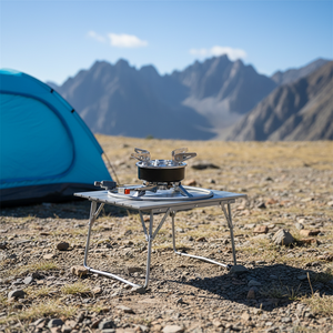 Réchaud <span class=keywords><strong>de</strong></span> camping portable léger à <span class=keywords><strong>gaz</strong></span> <span class=keywords><strong>butane</strong></span>, allumage manuel, conception séparée, pique-nique, barbecue, acier inoxydable, aluminium - Product Image 6