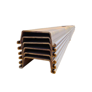 Profilés en acier U L605 <span class=keywords><strong>Larssen</strong></span>, profilés en U et en Z formés à froid, section de type U, haute résistance Sy295, pour la construction - Product Image 1