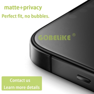 9h OG Low Haze Matte AR HD Anti <strong>Spy</strong> Cell Phone <strong>Glasses</strong> Full Coverage Screen Protector for iPhone 17 16 15 14 13 12 11 XR Series - Product Image 4