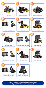 Kit de suivi solaire DIY ACEBOTT pour projet Arduino, kits éducatifs STEM pour enfants - Product Image 5