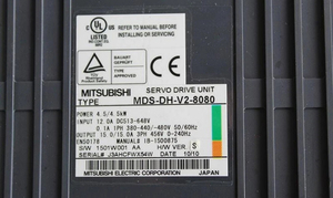 มอเตอร์ขับเคลื่อนไฟฟ้า MDS-DH2-V2-8080ขับมอเตอร์ไฟฟ้ากระแสสลับอุตสาหกรรมมอเตอร์ขับเคลื่อน MDS-DH2-V2-8080 MDS-DH2-V2-8080อุตสาหกรรม - Product Image 2