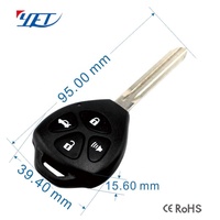 YET-YS09 RF Télécommande YET-YS09 Rolling Code Clé De Voiture Télécommande 315mhz/433mhz