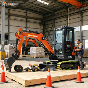 ENVÍO GRATUITO SHANDING Mini Excavadora Compacta de 3.5 Toneladas con Motor EPA, Nueva Excavadora 1 2 High Mall - Product Image 2