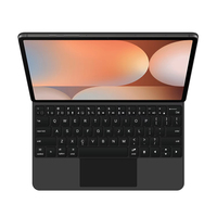 Clavier magique Laudtec ultra-fin avec rétroéclairage RVB, pavé tactile sans fil, mécanique, neuf pour Tab S9 FE 10,9 pouces Pbk276