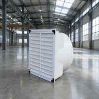 Ventilateur d'évacuation en FRP anti-corrosion pour la ventilation des laboratoires et les zones de stockage de produits chimiques spécialisés