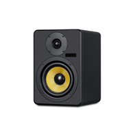 Moniteurs de studio actifs de 6 pouces, paire d'enceintes pour le suivi et le mixage en studio